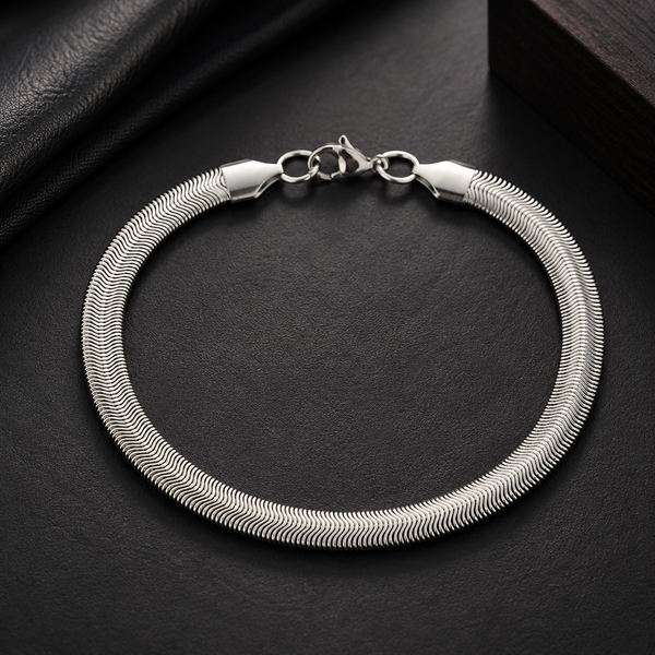 Silver Serpent Bracelet
