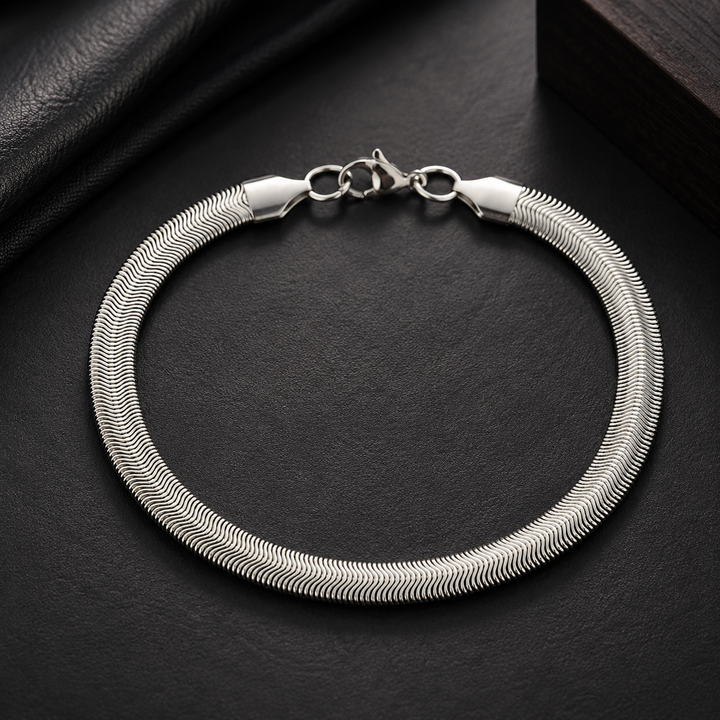 Silver Serpent Bracelet