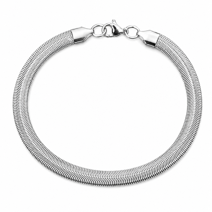 Silver Serpent Bracelet