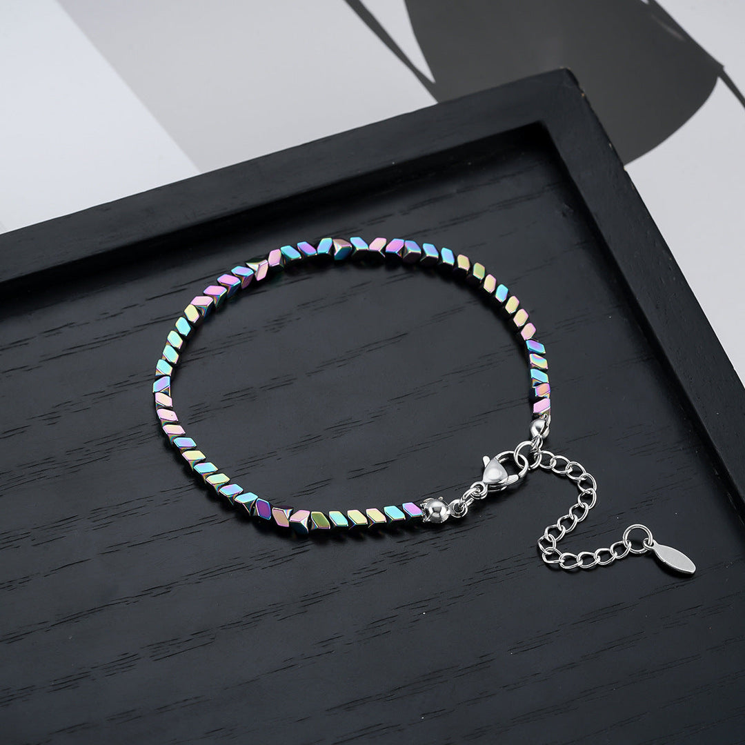 Titan Edge Bead Bracelet - Multicolor