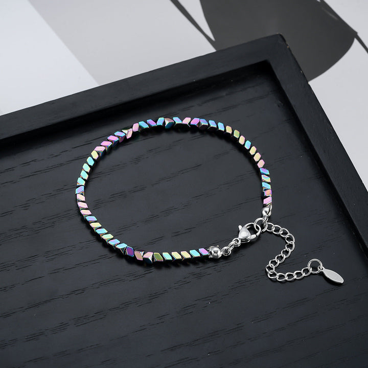 Titan Edge Bead Bracelet - Multicolor