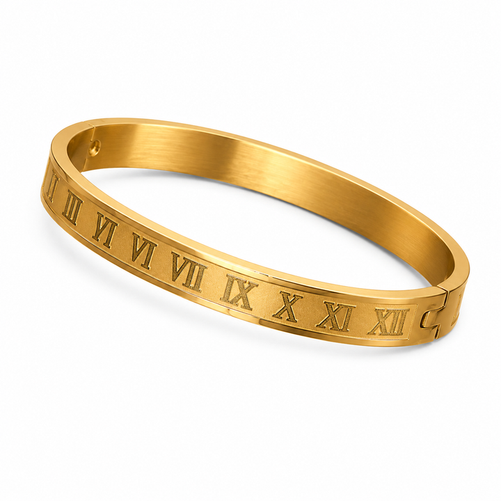 Chronos Roman Bangle Bracelet