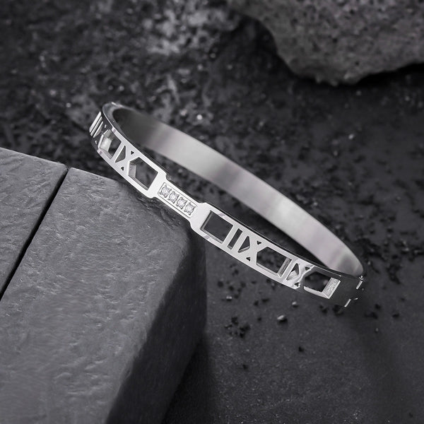 Imperial Roman Crystal Bangle Bracelet