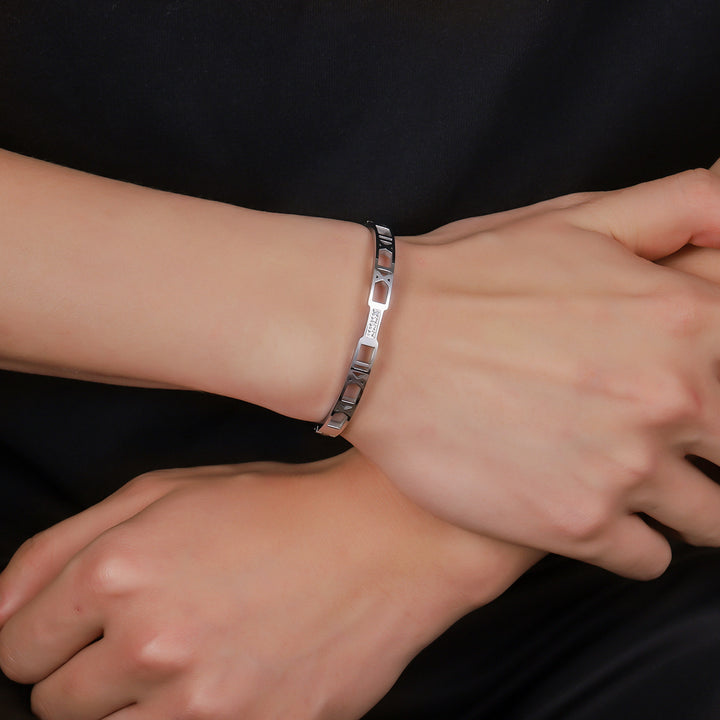 Imperial Roman Crystal Bangle Bracelet