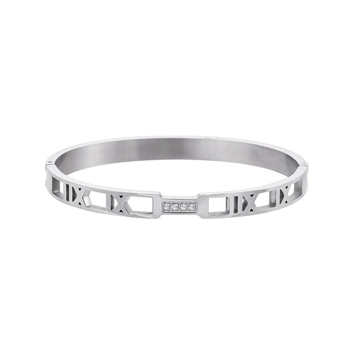 Imperial Roman Crystal Bangle Bracelet