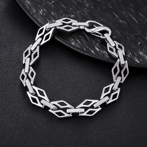 Vertex Diamond Link Bracelet