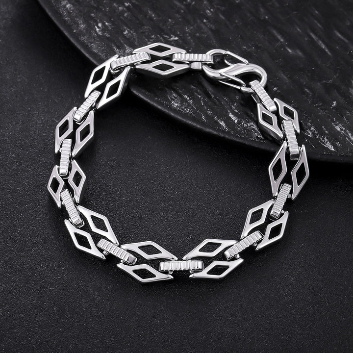 Vertex Diamond Link Bracelet