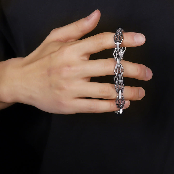 Vertex Diamond Link Bracelet