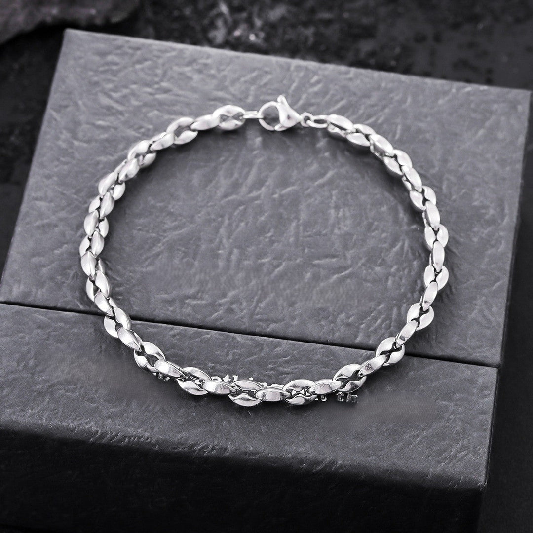 Fluid Oval Chain Bracelet | Salty