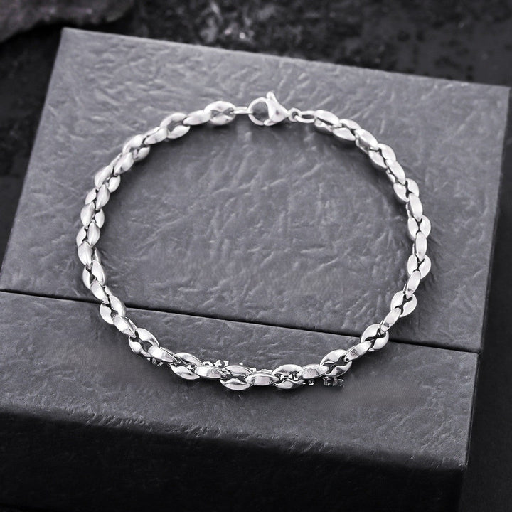 Fluid Oval Chain Bracelet | Salty