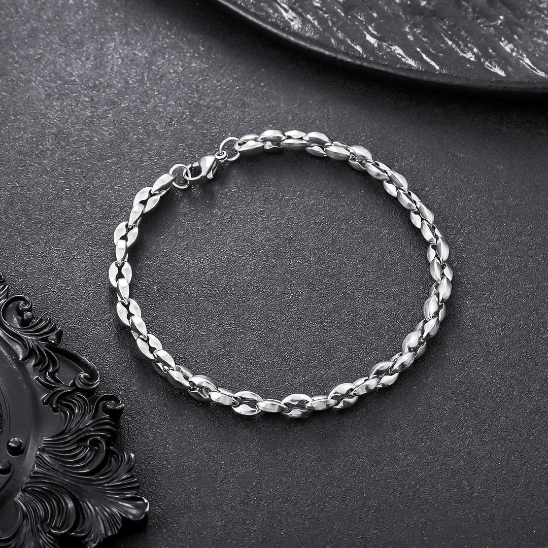 Fluid Oval Chain Bracelet | Salty