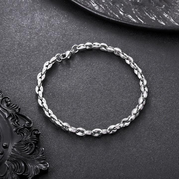 Fluid Oval Chain Bracelet | Salty