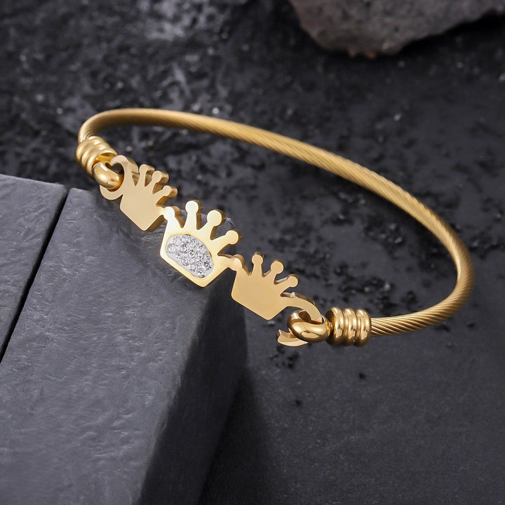 Kingmaker Crown Cuff Bracelet | Salty
