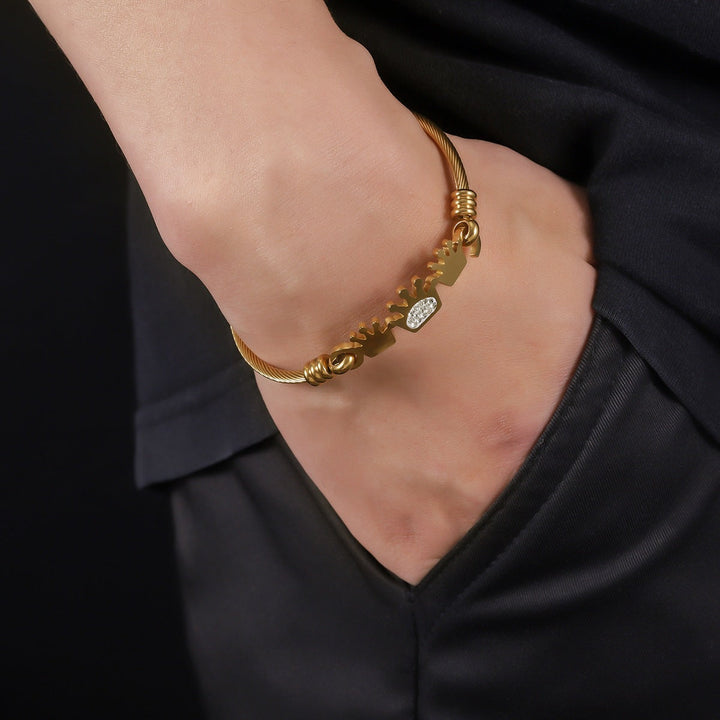 Kingmaker Crown Cuff Bracelet | Salty