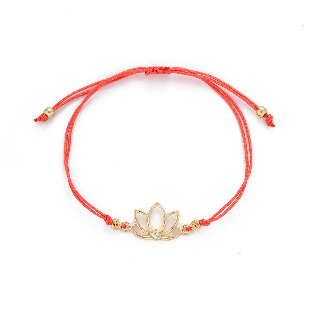 Lotus Divinity Bandhan Rakhi For Bhaiya