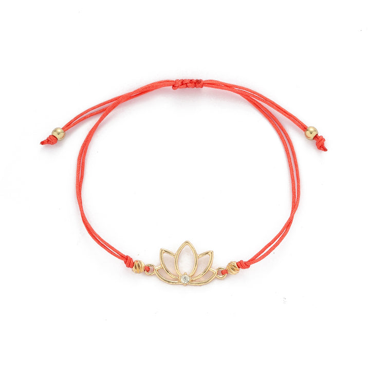 Lotus Divinity Bandhan Rakhi For Bhaiya