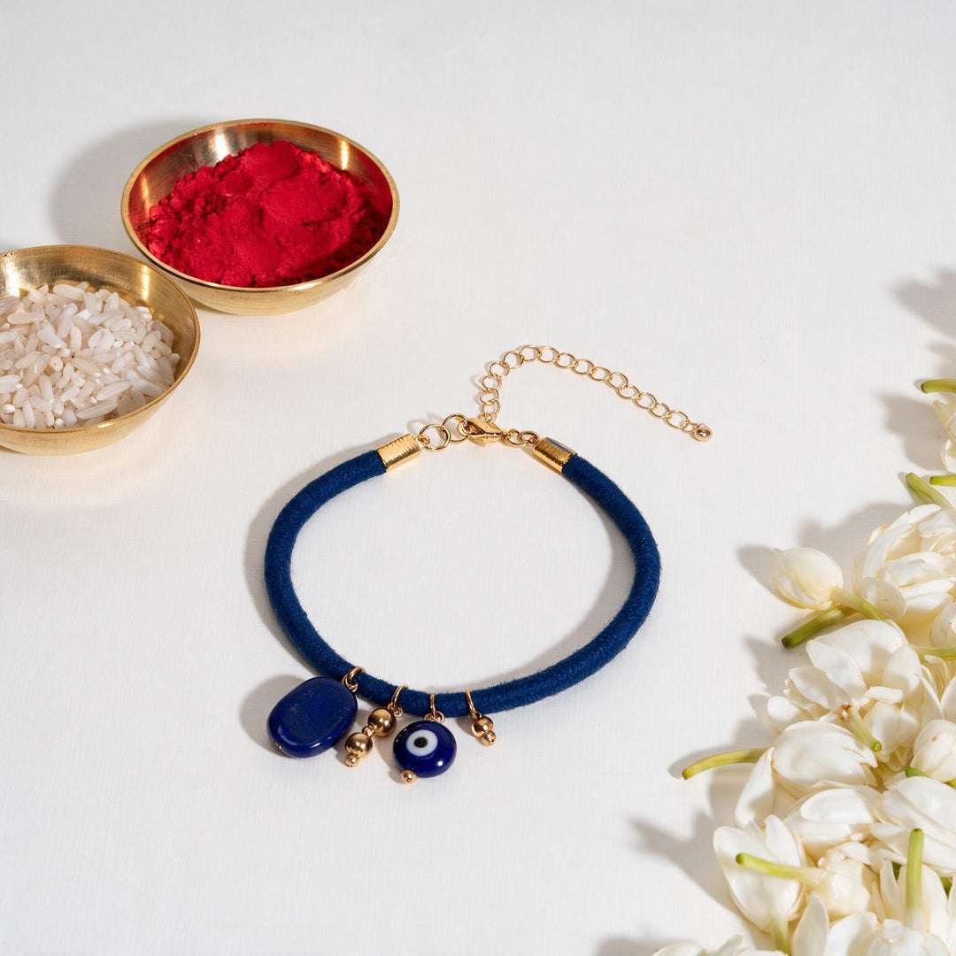 Evil Eye Talisman Shagun Bandhan Rakhi For Bhaiya
