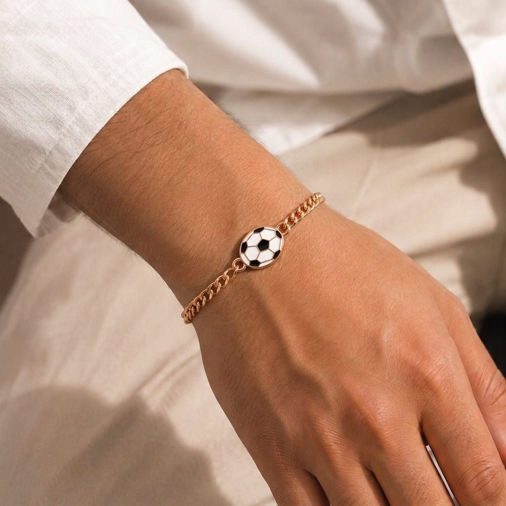 Victory Football Link Bracelet