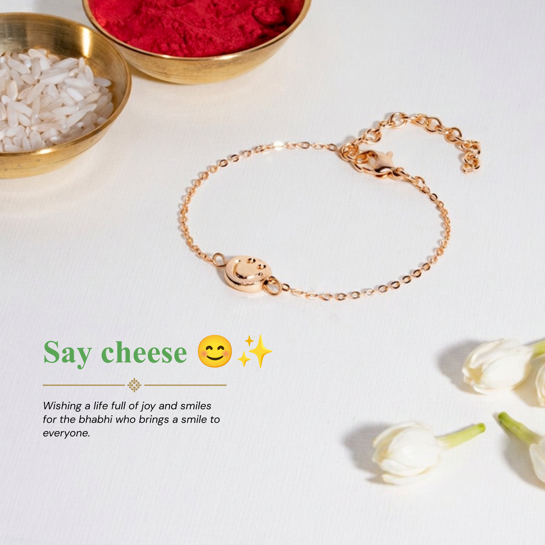 Happy Vibe Smiley Bandhan Rakhi For Bhaiya