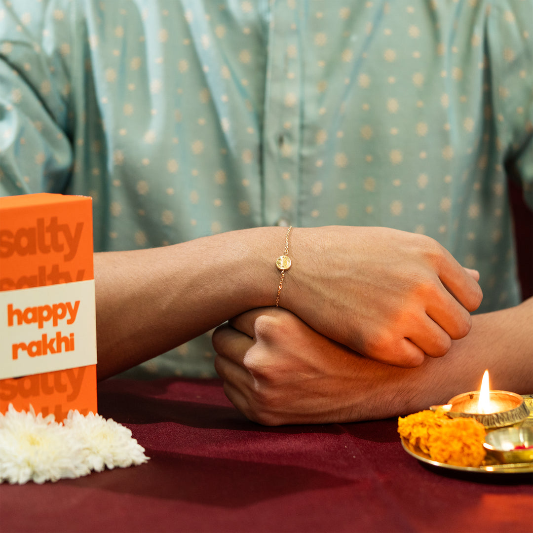 Happy Vibe Smiley Bandhan Rakhi For Bhaiya