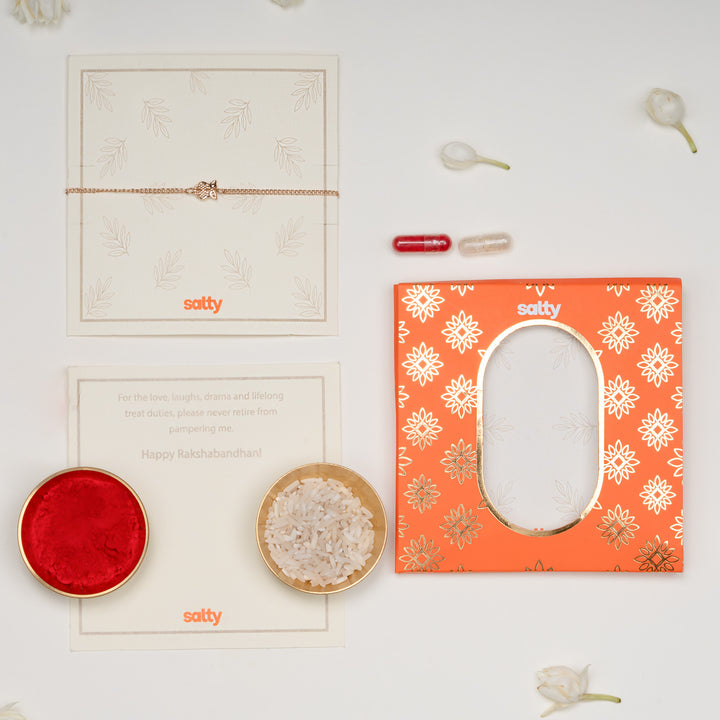 Ethnic Motif Bandhan Rakhi For Bhaiya