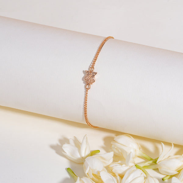 Wise Owl Link Bracelet