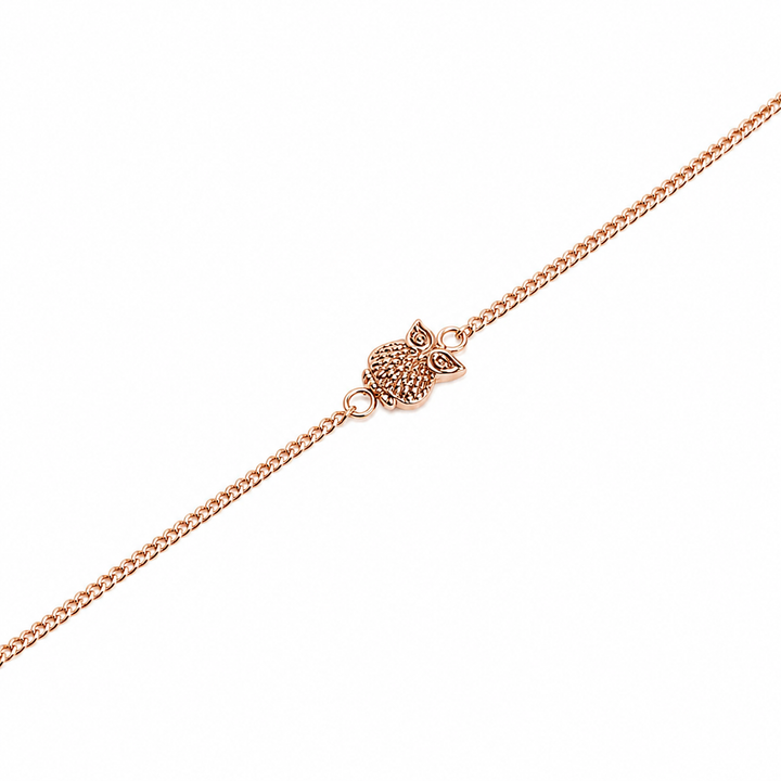 Wise Owl Link Bracelet