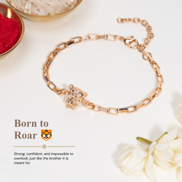 Rajwadi Kada Rakhi For Bhaiya