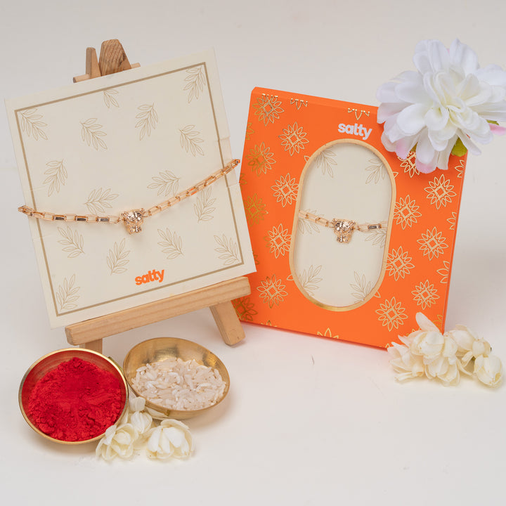 Rajwadi Kada Rakhi For Bhaiya