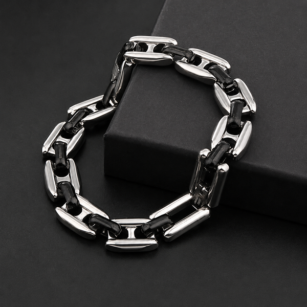 Duo Link Bracelet - Black