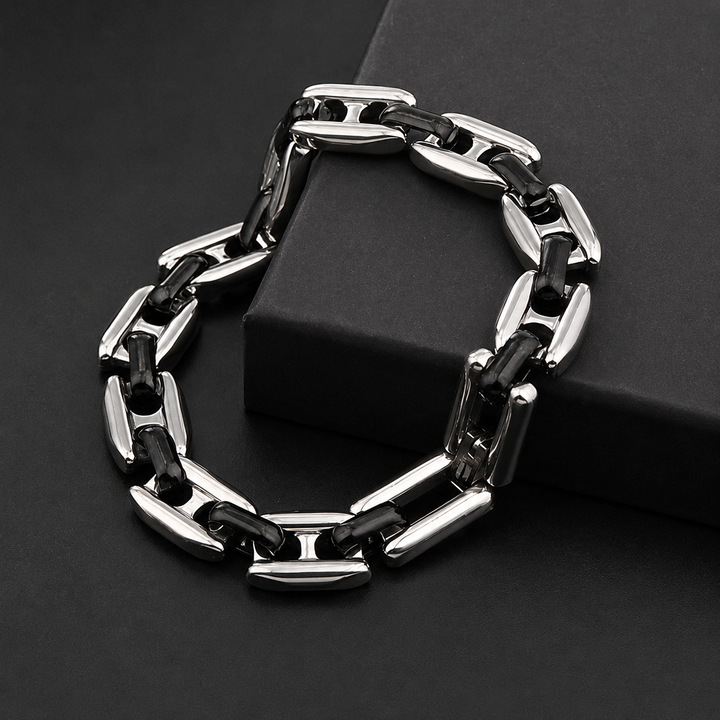 Duo Link Bracelet - Black