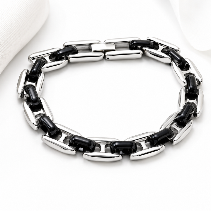 Duo Link Bracelet - Black