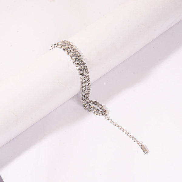 Urban Steel Chain Bracelet