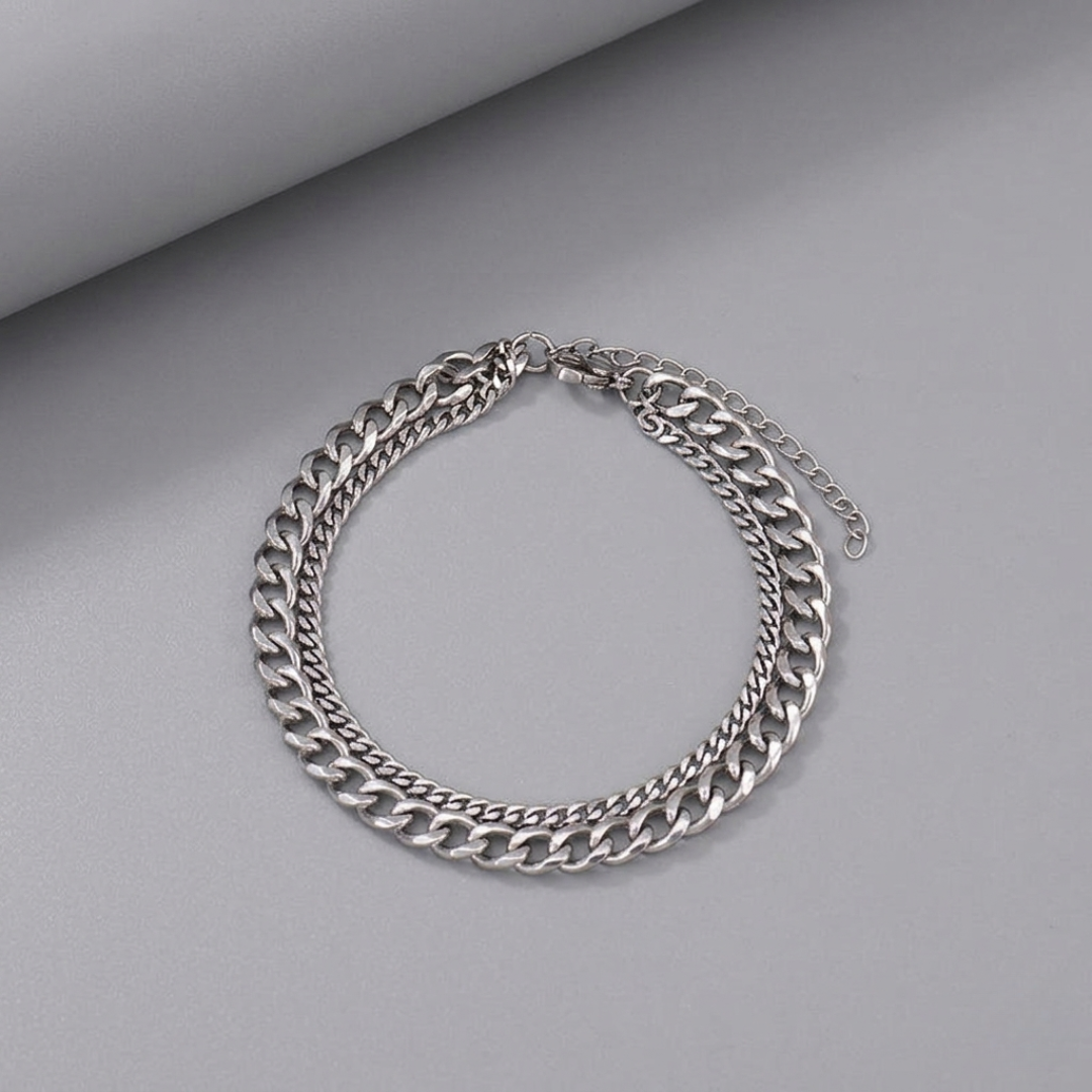 Urban Steel Chain Bracelet