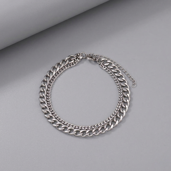 Urban Steel Chain Bracelet