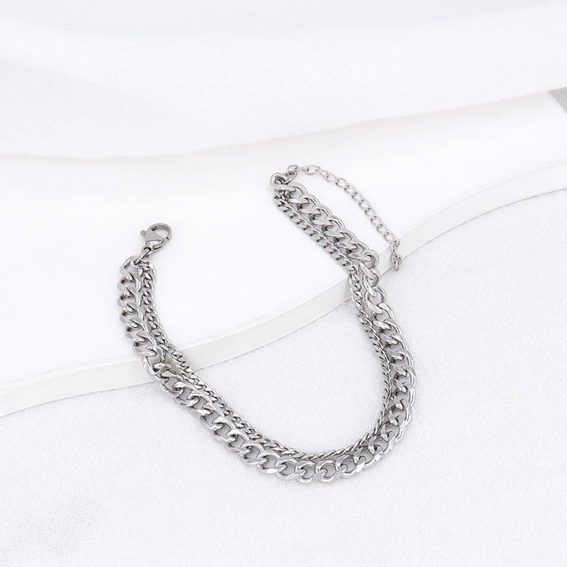 Urban Steel Chain Bracelet