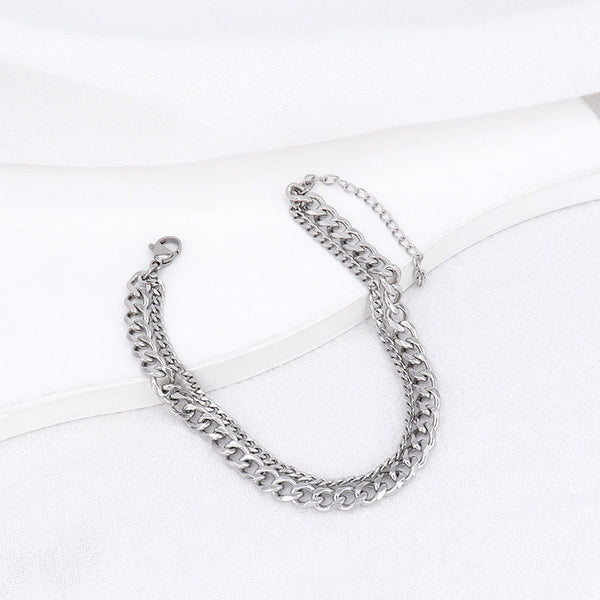 Urban Steel Chain Bracelet