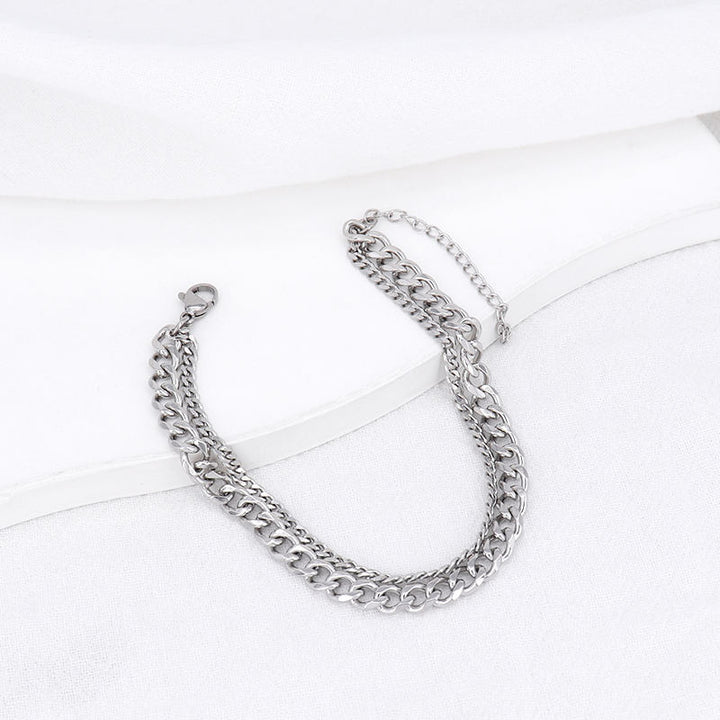 Urban Steel Chain Bracelet