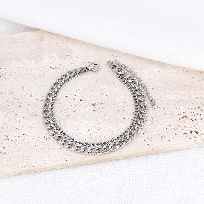 Urban Steel Chain Bracelet