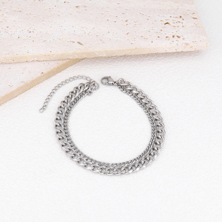 Urban Steel Chain Bracelet