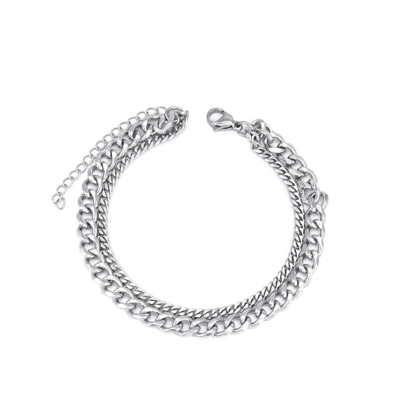 Urban Steel Chain Bracelet