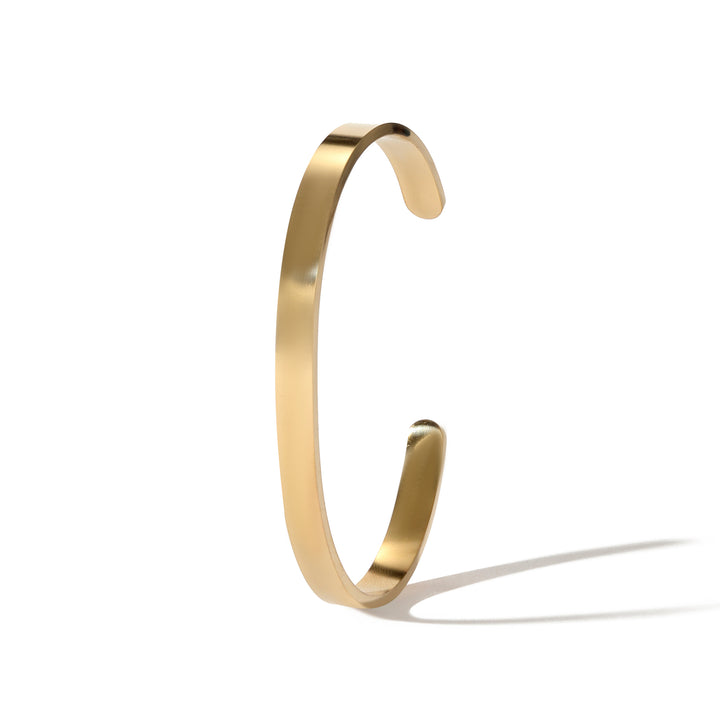 Twisted Rope with Sleek Cuff Bracelet Set