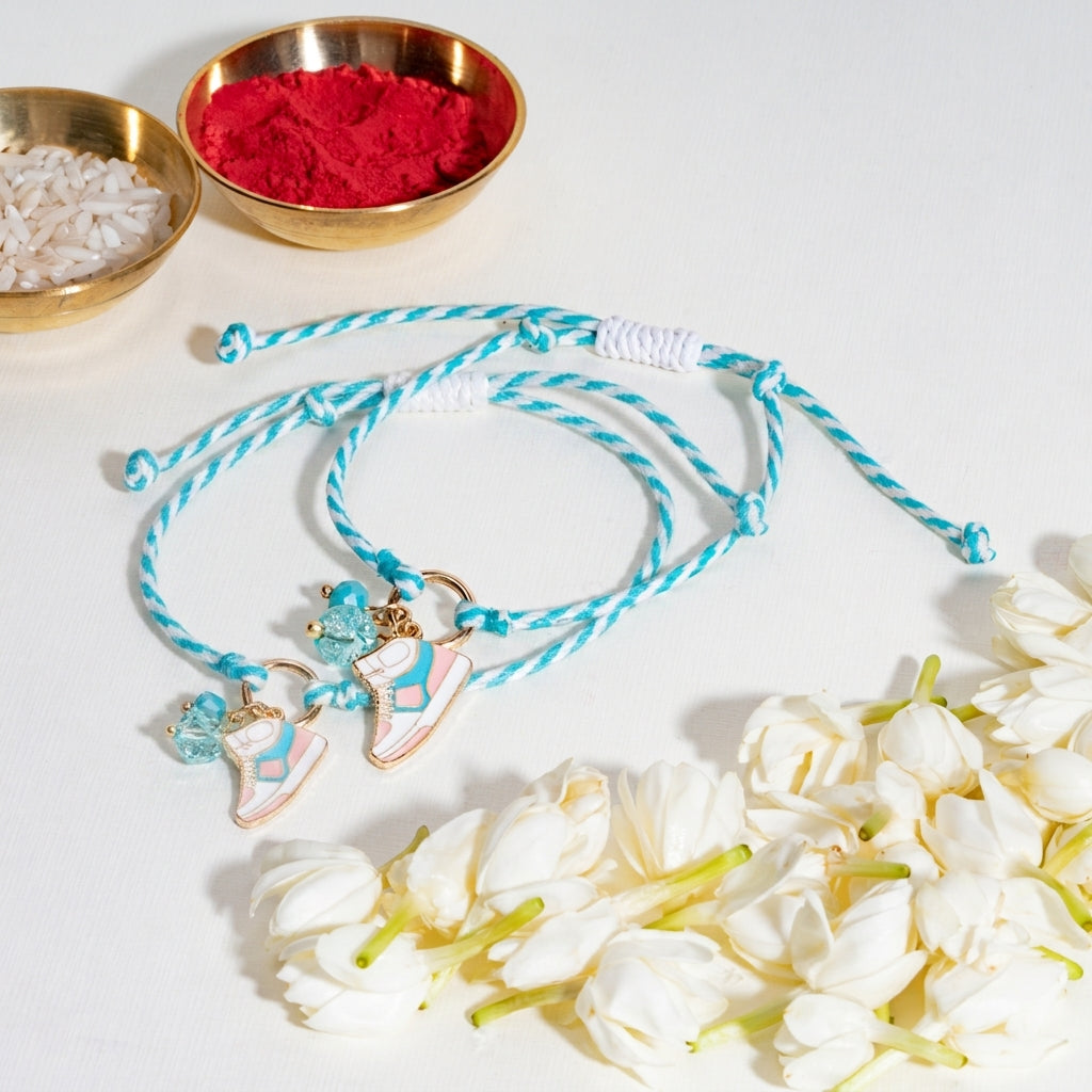 Desi Sneaker Dost Rakhi For Bhaiya (Set of 2)
