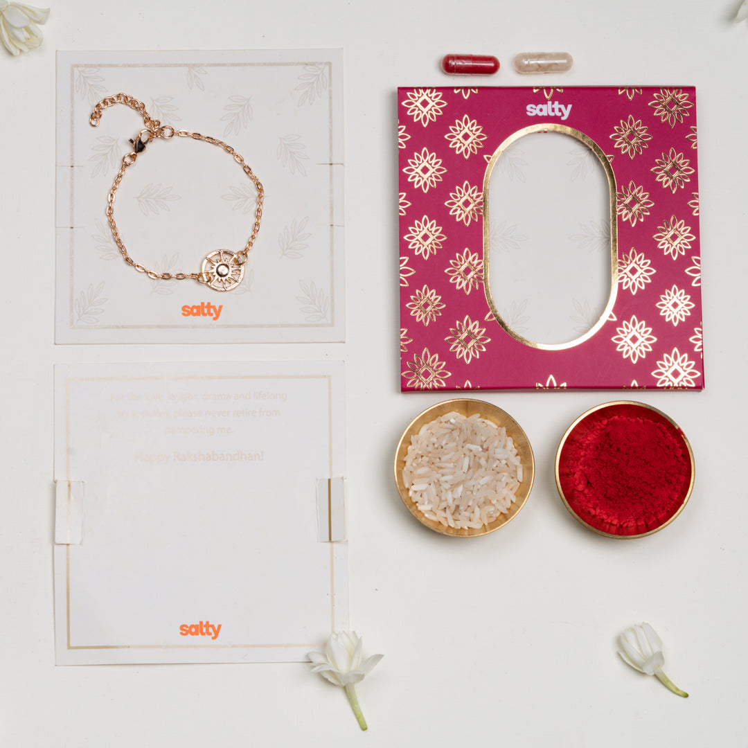 Bright As Sun Bandhan Rakhi For Bhaiya