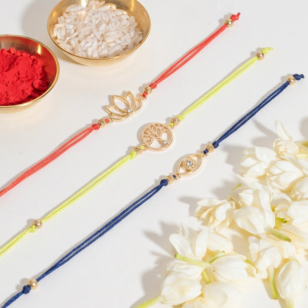Bandhan Rakhi for Bhaiya (Set of 3)