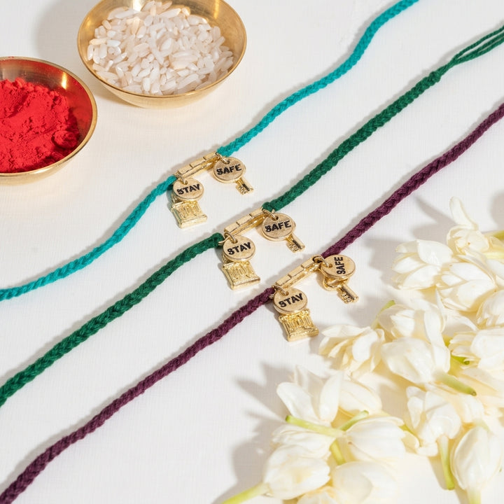 Raksha Kavach Rakhi for Bhaiya (Set of 3)