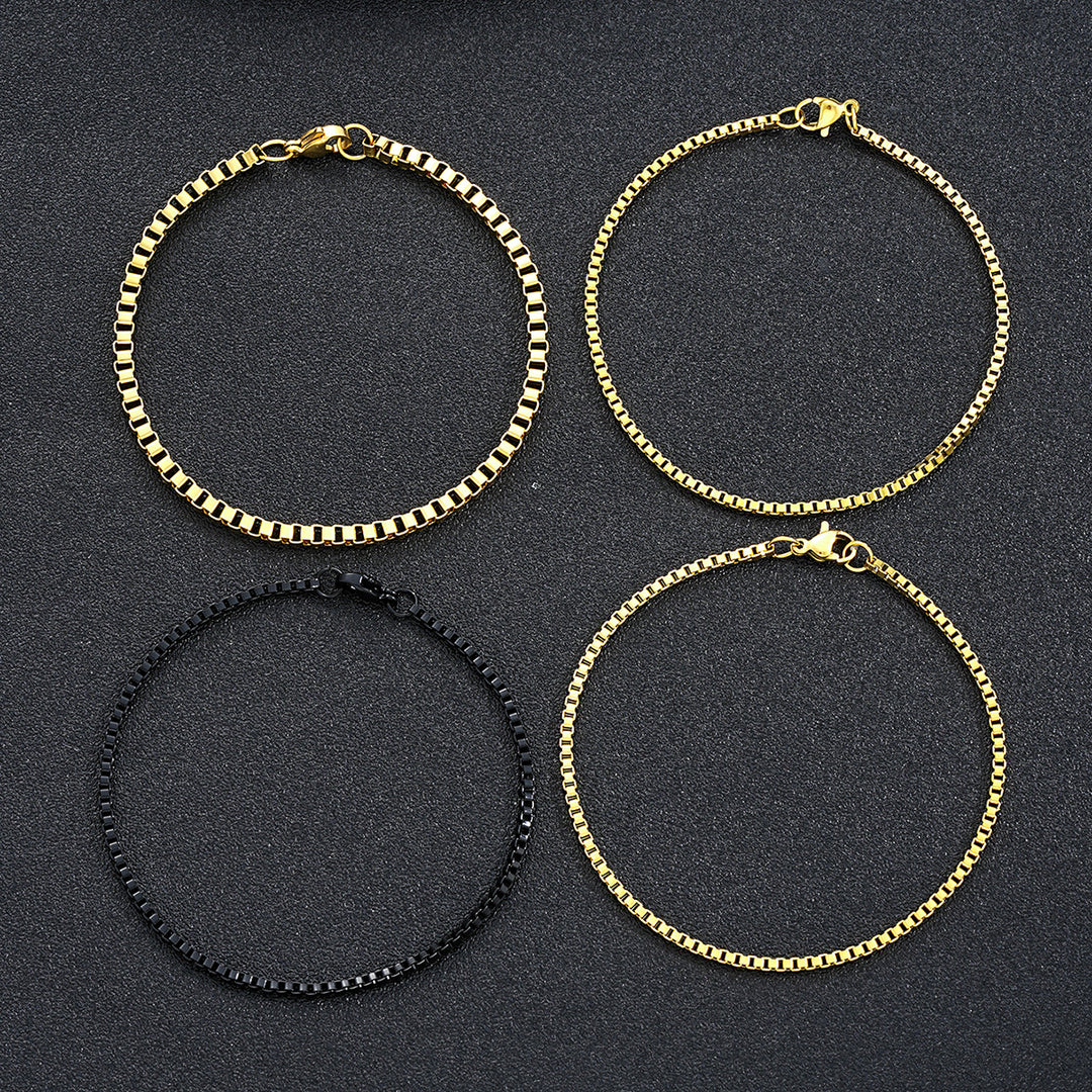 Set Of 4 Grain Bracelet