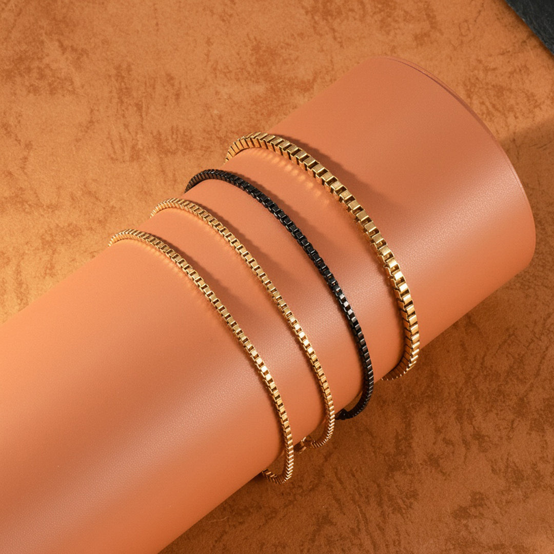 Set Of 4 Grain Bracelet