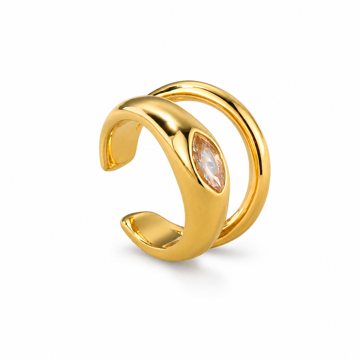 Single Cuff Bolt Earring
