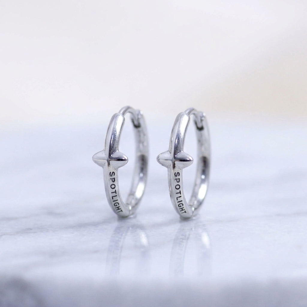 Minimalist Kpop Silver Earrings